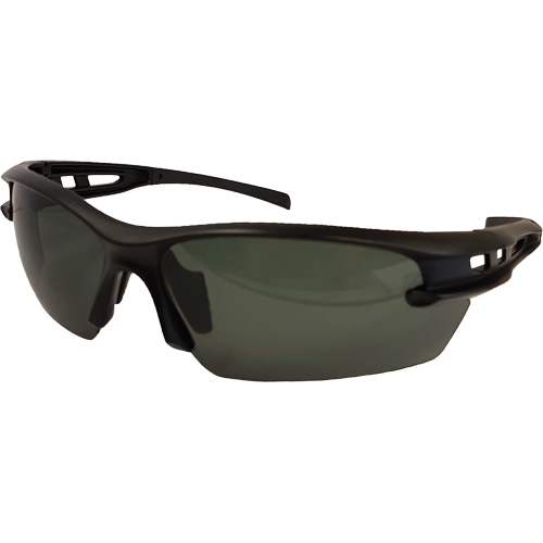 Lunettes de s&eacute;curit&eacute; Mango, Lentille Gris, Polaris&eacute;, R&eacute;pond ou surpasse la norme CSA Z94.3 Canadian Safety Group Inc.