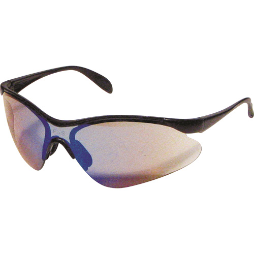 Lunettes de s&eacute;curit&eacute; Miranda, Lentille Miroir bleu, Anti-&eacute;gratignures, R&eacute;pond ou surpasse la norme CSA Z94.3 Canadian Safety Group Inc.