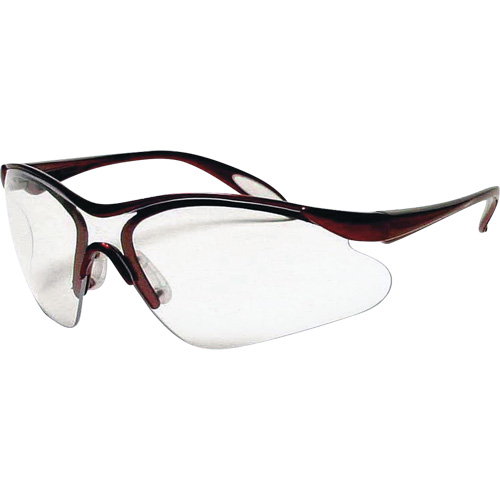Lunettes de s&eacute;curit&eacute; Miranda, Lentille Transparent, Anti-&eacute;gratignures, R&eacute;pond ou surpasse la norme CSA Z94.3 Canadian Safety Group Inc.