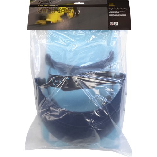 &eacute;cran facial Valuguard, Polyester, Suspension Rochet Canadian Safety Group Inc.