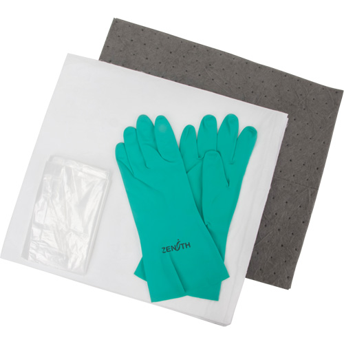 Trousse d'&eacute;quipement de lutte contre les d&eacute;versements, Huile seulement/Universel, Sac, Absorbance de 5 gal. US Canadian Safety Group Inc.