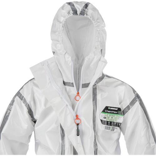 ChemMax 2 Coverall, Small, White Canadian Safety Group Inc.