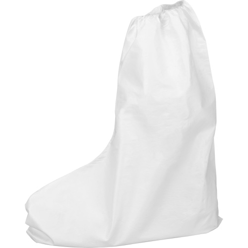 Couvre-bottes, Taille unique, Microporeux, Blanc Canadian Safety Group Inc.