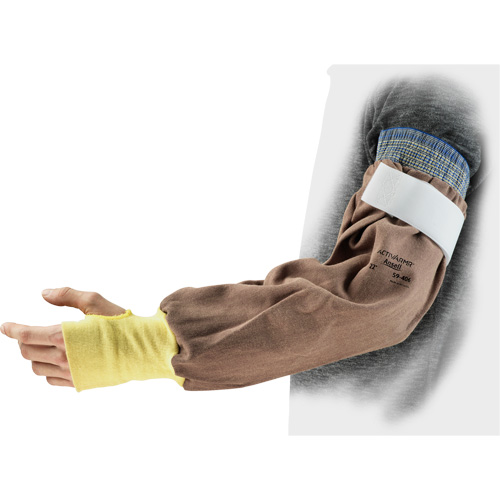 Manchette de soudeur ActivArmr 59-406, 22" lo, Brun Canadian Safety Group Inc.