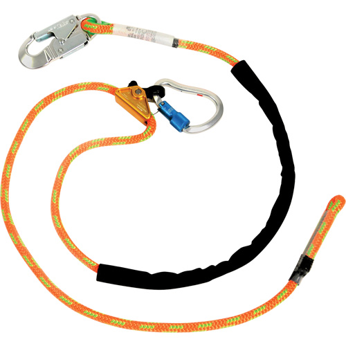 Longe ajustable, 1 branches, 6', Classe CSA F, Polyester Canadian Safety Group Inc.