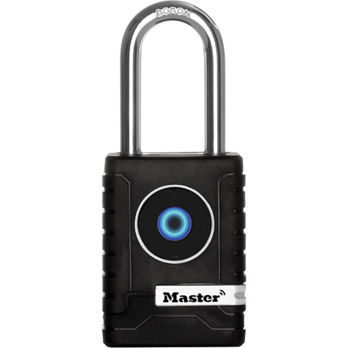 Outdoor Bluetooth&reg; Padlock, Thermoplastic, 2-7/32" Width, Battery Included Canadian Safety Group Inc.