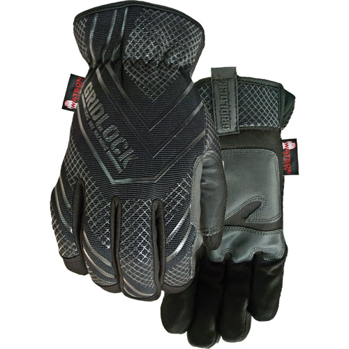 Gants r&eacute;sistant &agrave; la coupure et perforation Gridlock, Taille Moyen, Enveloppe en Acier inoxydable, ASTM ANSI niveau A9/EN 388 niveau 5/EN 388 niveau F Canadian Safety Group Inc.