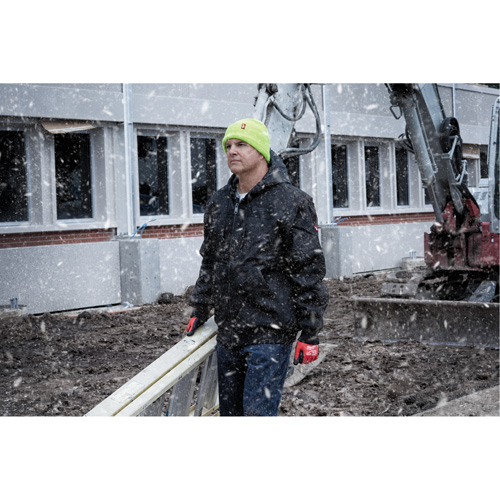 High-Visbility Cuffed Beanie, One Size, Green Canadian Safety Group Inc.