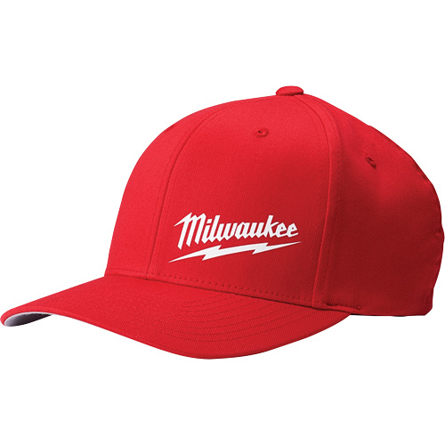 Casquette ajust&eacute;e Flexfit, Rouge, Poly-coton Canadian Safety Group Inc.