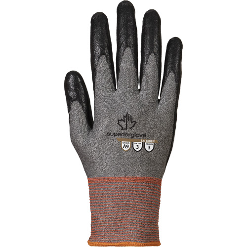 Gants enduits, Taille 5, Calibre 21, Rev&ecirc;tement Nitrile, Enveloppe en TenActiv, ASTM ANSI niveau A9 Canadian Safety Group Inc.