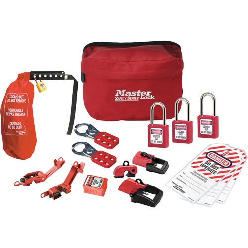 Premier Lockout Kit with Zenex Thermoplastic Locks, Electrical Kit, 16 Components Canadian Safety Group Inc.