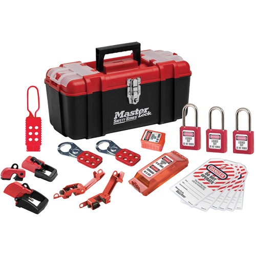 Basic Lockout Kit with Zenex Thermoplastic Locks, Electrical Kit, 20 Components Canadian Safety Group Inc.