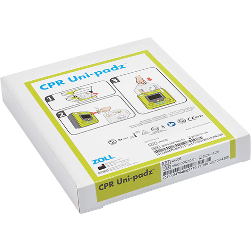 &eacute;lectrodes RCR pour adultes & enfants Uni-Padz, Zoll AED 3 Pour, Classe 4 Canadian Safety Group Inc.