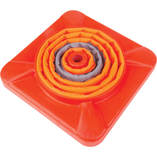 Collapsible Traffic Cone, 18" H, Orange Canadian Safety Group Inc.