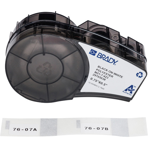 Harsh Environment Multi-Purpose Labels with Ribbon, Black Canadian Safety Group Inc.