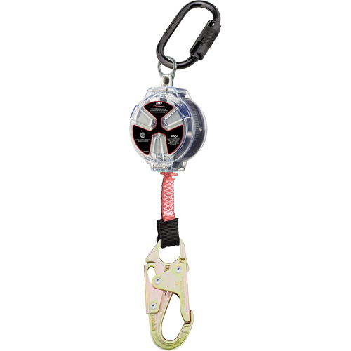 Dynamic Small Snap Hook Self-Retracting Lifeline, 6', Polyester, Swivel Canadian Safety Group Inc.