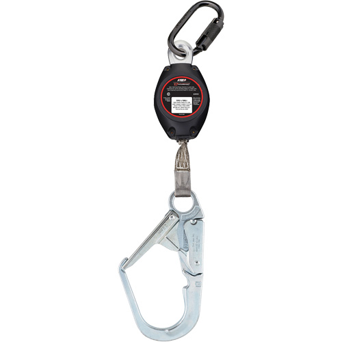 Dynamic Large Snap Hook Self-Retracting Lifeline, 7', Polyester, Swivel Canadian Safety Group Inc.