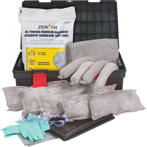 Tool Box Spill Kit, Universal, Bin, 31 US gal. Absorbancy Canadian Safety Group Inc.
