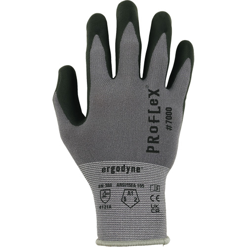 Gants enduits ProFlex 7000, Taille Petit, Calibre 15, Rev&ecirc;tement Mousse de nitrile, Enveloppe en Nylon/Spandex, ASTM ANSI niveau A1/EN 388 niveau 1/EN 388 niveau A Canadian Safety Group Inc.