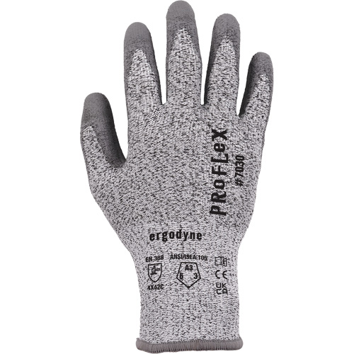 Gants r&eacute;sistant &agrave; la coupe Proflex 7030, Taille Petit, Calibre 13, Rev&ecirc;tement Polyur&eacute;thane, Enveloppe en Nylon/PEHP/Spandex, ASTM ANSI niveau A3/EN 388 niveau C Canadian Safety Group Inc.