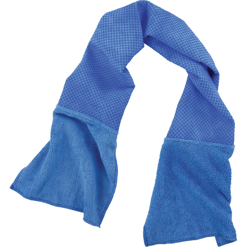 Serviette refroidissante et nettoyante d'usage multiple Chill-Its 6604, Bleu Canadian Safety Group Inc.