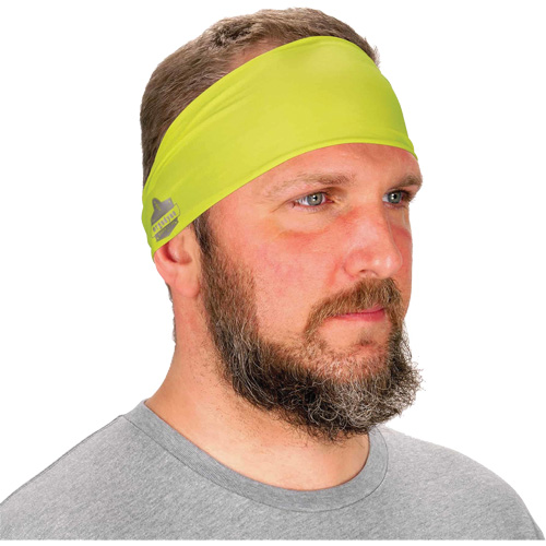 Chill-Its 6634 Cooling Headband, High Visibility Lime-Yellow Canadian Safety Group Inc.