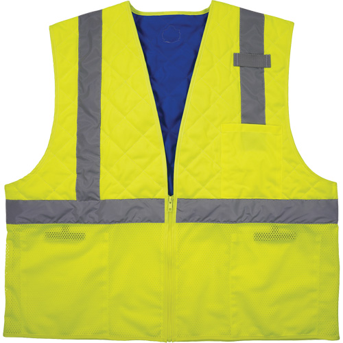 Chill-Its 6668 Safety Cooling Vest, Small, High Visibility Lime-Yellow Canadian Safety Group Inc.