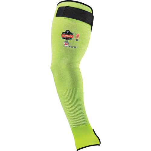 Manche de protection contre la coupe ProFlex 7941-PR, TenaLux, 22", ASTM ANSI niveau A4/EN 388 niveau D, Lime haute visibilit&eacute; Canadian Safety Group Inc.