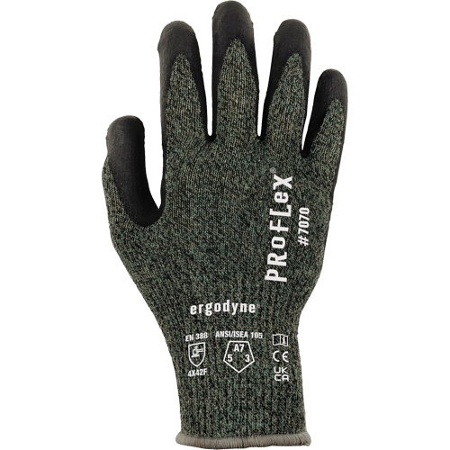 Gants enduit de nitrile r&eacute;sistant &agrave; la coupe ProFlex 7070, Taille Petit, Calibre 13, Rev&ecirc;tement Nitrile, Enveloppe en Aramide, ASTM ANSI niveau A7/EN 388 niveau F Canadian Safety Group Inc.