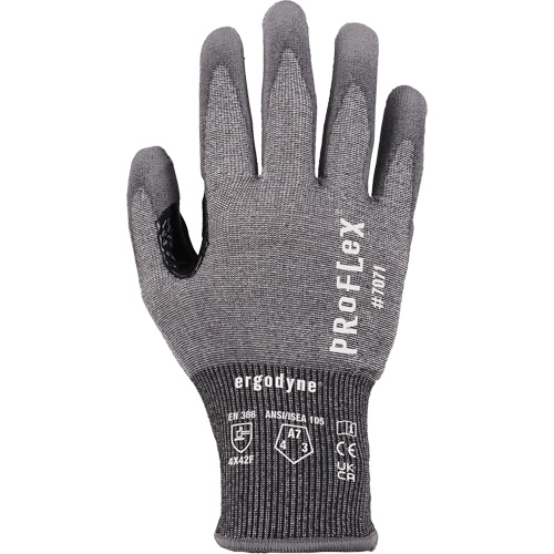 Gants enduit de PU r&eacute;sistant &agrave; la coupe ProFlex 7071, Taille Petit, Calibre 18, Rev&ecirc;tement Polyur&eacute;thane, Enveloppe en PEHP/Tungst&egrave;ne, ASTM ANSI niveau A7/EN 388 niveau F Canadian Safety Group Inc.