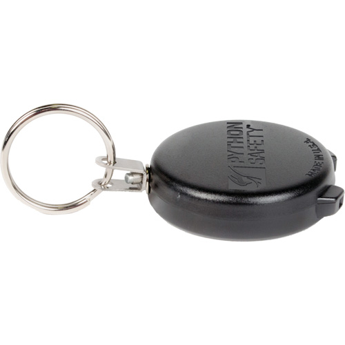 Amarre en c&acirc;ble d'acier pour outil, R&eacute;tractable, Porte-cl&eacute; Canadian Safety Group Inc.