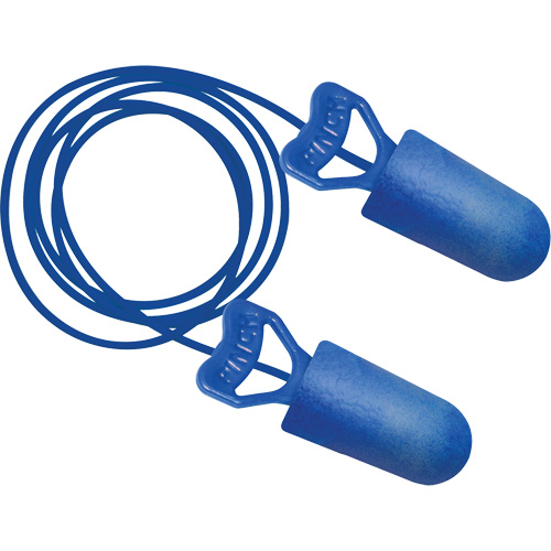 Food Pro PinchFit BioSoft BioBased Metal Detectable Earplugs, Corded, One-Size, Bulk - Box, 32 NRR dB Canadian Safety Group Inc.