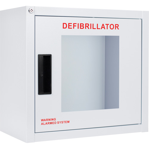 Standard Large AED Cabinet with Alarm, Zoll AED Plus&reg;/Zoll AED 3/Cardio-Science/Physio-Control For, Non-Medical Canadian Safety Group Inc.