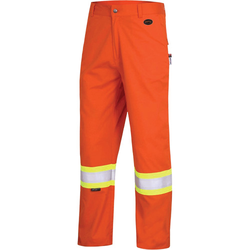 7763 FR-Tech&reg; 88/12 Arc Rated High-Visibility Safety Pants, 38, x 32, High Visibility Orange, 9.7 cal/cm² Canadian Safety Group Inc.