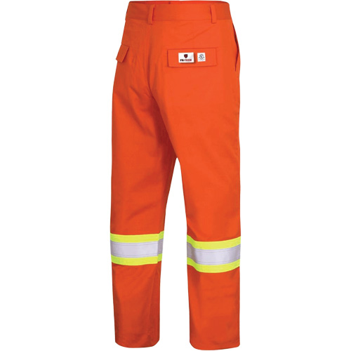 7763 FR-Tech&reg; 88/12 Arc Rated High-Visibility Safety Pants, 38, x 32, High Visibility Orange, 9.7 cal/cm² Canadian Safety Group Inc.