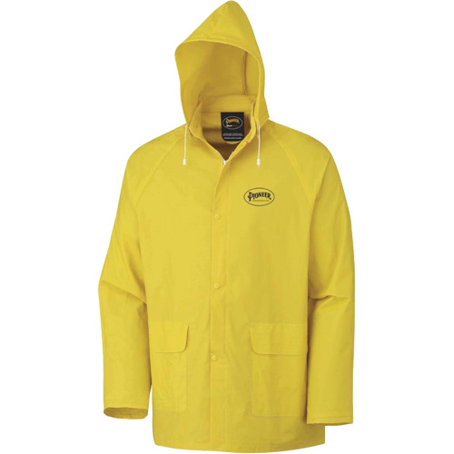 577J Veste imperm&eacute;able, Polyester/PVC, Petit, Jaune Canadian Safety Group Inc.