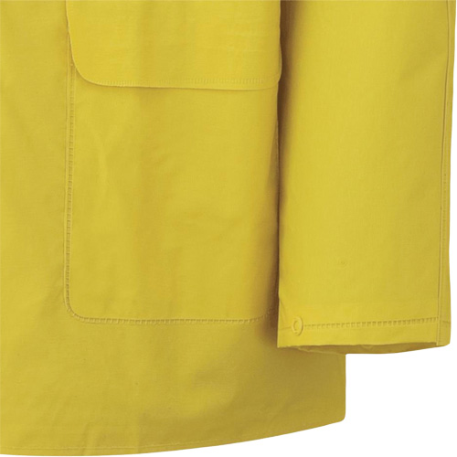 577J Veste imperm&eacute;able, Polyester/PVC, Petit, Jaune Canadian Safety Group Inc.