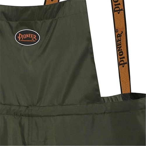 D8120P Nailhead Ripstop Tree Planter Bib Pants, X-Small, Polyester/PVC, Green Canadian Safety Group Inc.