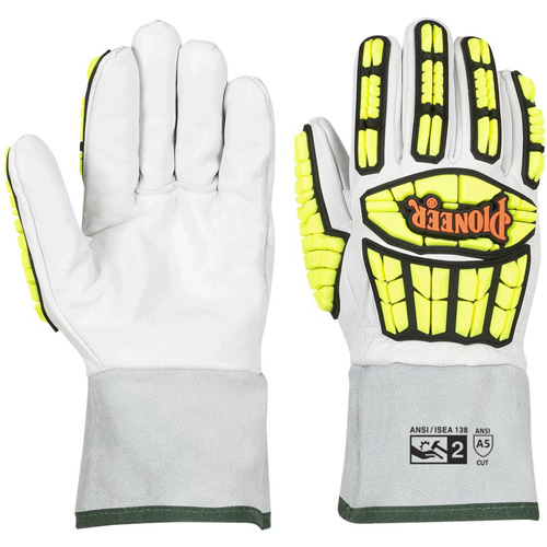 5385 Cut & Impact-Resistant Gloves, Size Small, 13 Gauge, Goatskin Shell, ASTM ANSI Level A5 Canadian Safety Group Inc.