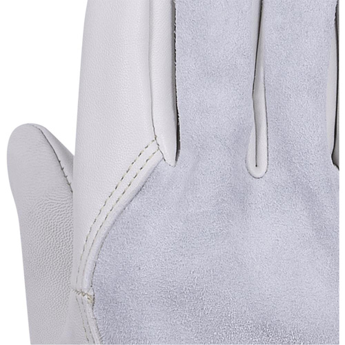 535G Gants de chauffeur beige, Petit, Paume en Cuir fleur de vache Canadian Safety Group Inc.