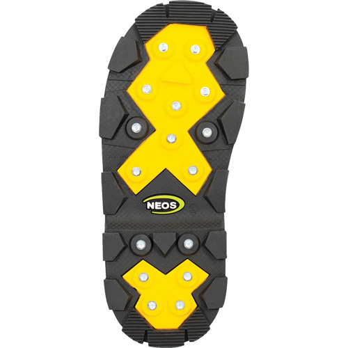 Voyager Glacier Trek Cleats Overshoes with Heels, Nylon/Polyurethane, Buckle, Fits Men's 5 - 6.5/Women's 6 - 8 Canadian Safety Group Inc.