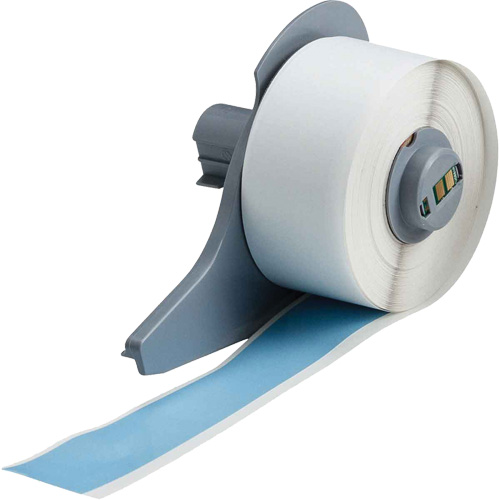 All-Weather Permanent Adhesive Label Tape, Vinyl, Blue, 1" Width Canadian Safety Group Inc.