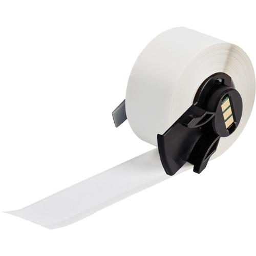 Multi-Purpose Label Tape, Vinyl, White, 1.9" Width Canadian Safety Group Inc.