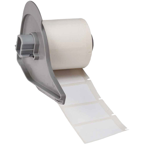 Harsh Environment Multi-Purpose Labels, Polyester, 1.5" L x 1" H, White Canadian Safety Group Inc.