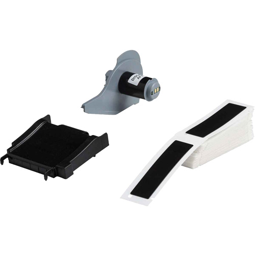 Raised Panel Labels, Polyester, 1" L x 4" H, Black Canadian Safety Group Inc.