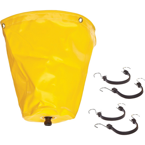 Ultra-Drip Diverter&reg; Pipe Drip Diverter, 1.5" L x 1.5" W, Vinyl Canadian Safety Group Inc.