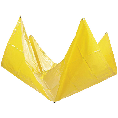 Ultra-Drip Diverter&reg; Roof Drip Diverter, 7' L x 7' W, Vinyl Canadian Safety Group Inc.