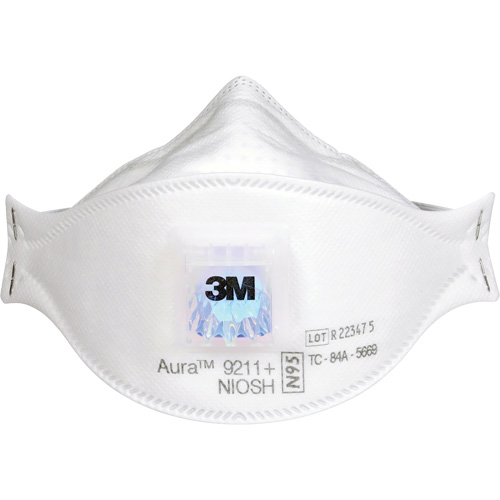 Aura 9211+ Particulate Respirator, N95, NIOSH Certified Canadian Safety Group Inc.