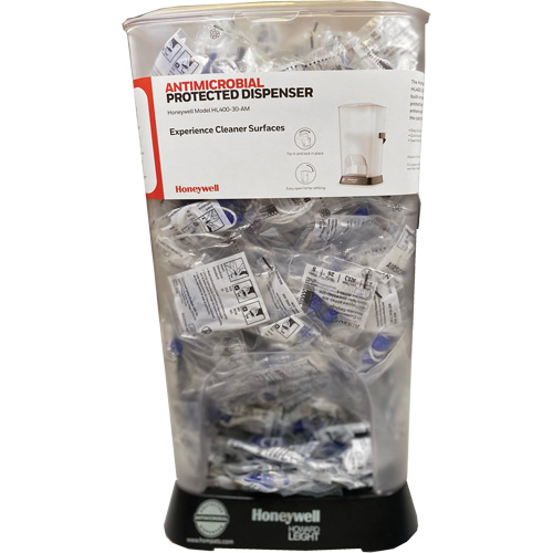 HL400 AM Corded Earplug Dispenser with AS-30W Earplugs Canister Canadian Safety Group Inc.