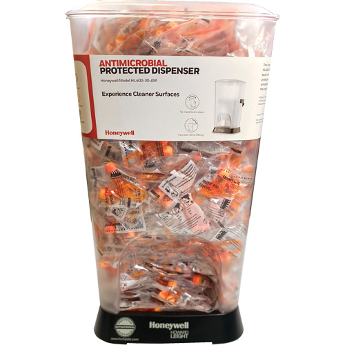 HL400 AM Corded Earplug Dispenser with TF-30 Earplugs Canister Canadian Safety Group Inc.